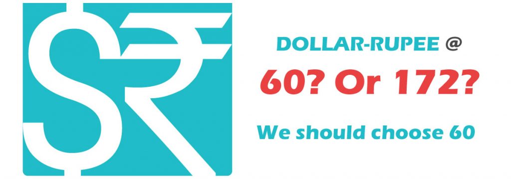 Dollar-Rupee at 60? Or 172?