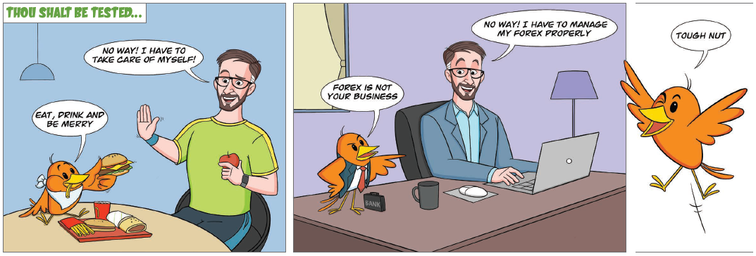 Thou shalt be tested