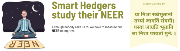 Although nobody asks us to, we have to measure our NEER to improve.