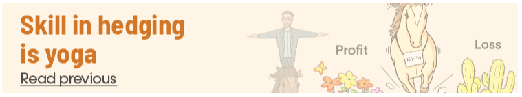 Skill in hedging is yoga