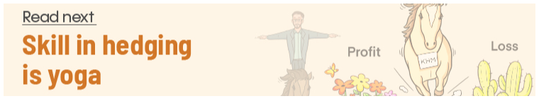 Skill in hedging is yoga